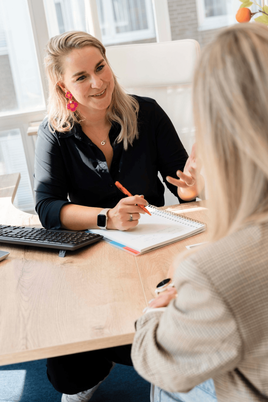 Marie-belle in gesprek